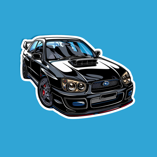 Blob Eye STI Style JDM Car Sticker