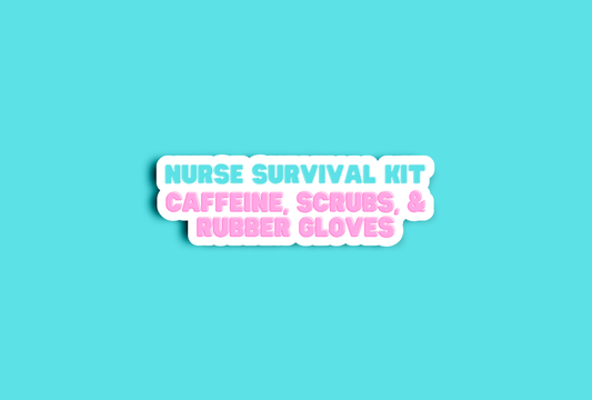 Nurse Survival Kit Sticker